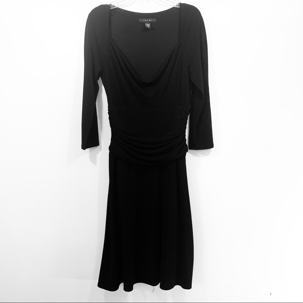 Laundry by Shelli Segal Draped Ruched Dress